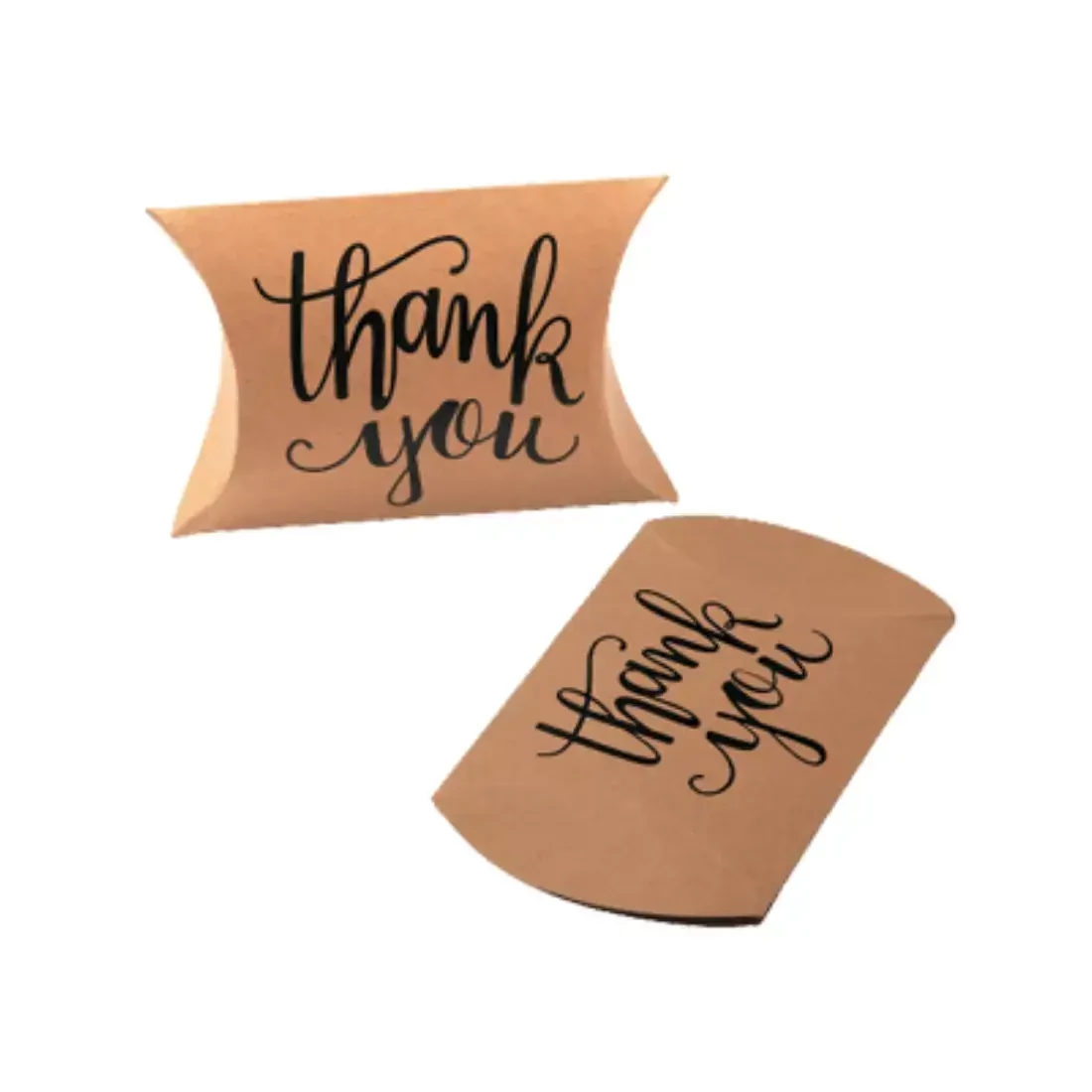 Custom Kraft Pillow Boxes - Image 2